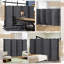 Paravent, écran d'intimité pliable à 8 panneaux, cloison autoportante de 5,6 pi de hauteur pour bureau à domicile, chambre à coucher, gris anthracite