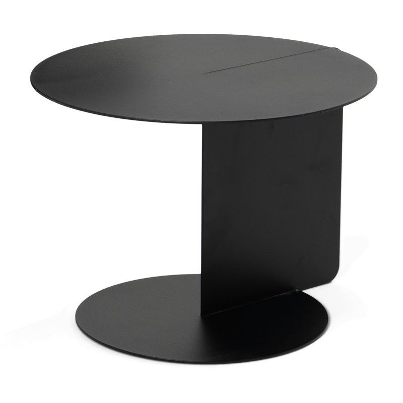 Jackson-Thomas Floor Shelf End Table, Black