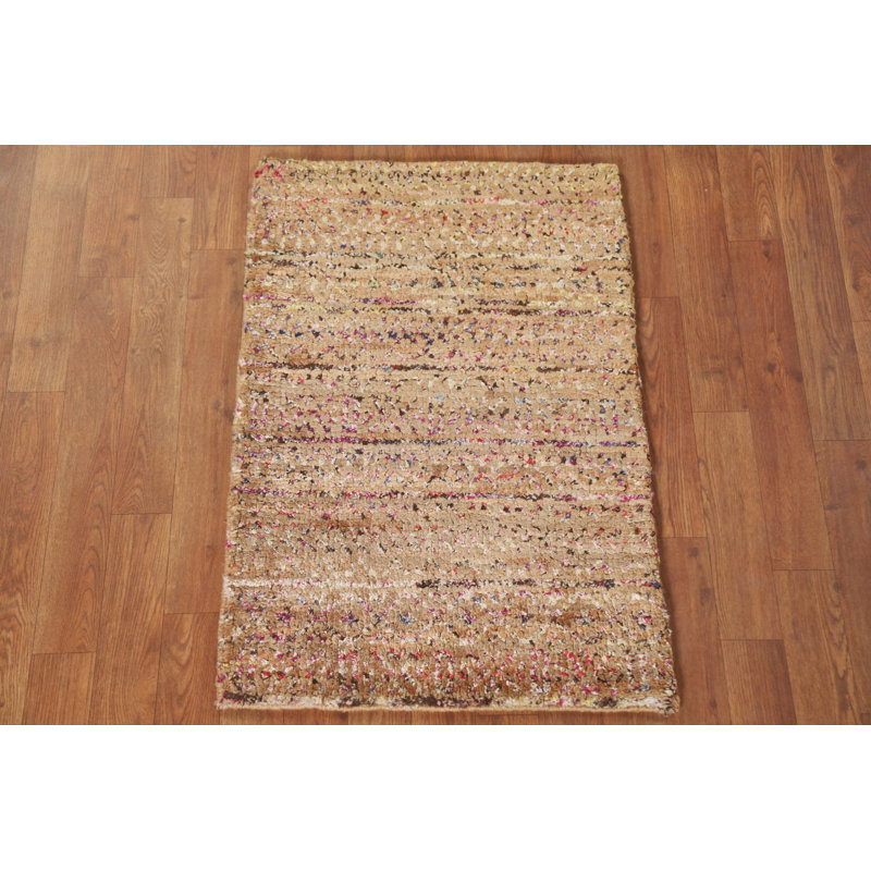 Tapis marocain abstrait pour vestibule 2x3