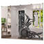 Miroir mural rectangulaire en métal-42810917