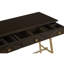 Savion 92cm Solid Wood Top Console Table