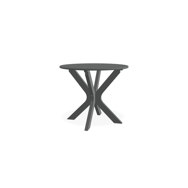 Table de bout d'extérieur 23 po, Gris / Graphite