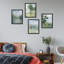 Rustique, pastel, printemps, campagne, campagne, classique, rétro, illustrations, chambre à coucher, décor encadré sur papier, impression de 4 pièces-93011933-93011935