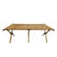 Table de salle à manger portative pliable en bois multifonctionnelle (table incluse seulement)