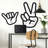 Abstract Non-Wall Damaging Wall Decal