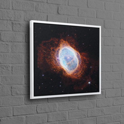 Superbe art galactique sur toile de coton avec ciel étoilé, idéal pour une décoration intérieure à thème cosmique et des idées de cadeaux utiles