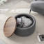 Bryonie Round Cocktail Ottoman with Storage-863871758