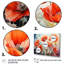 «Red and Green Poppy Reverie II», art mural coquelicots-1852481837-1852481838