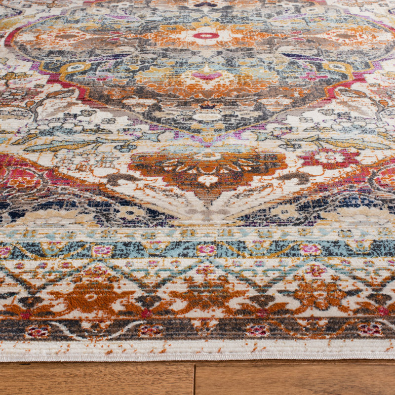 Wayne Performance Oriental Rug, Rectangle 3'3" x 5'