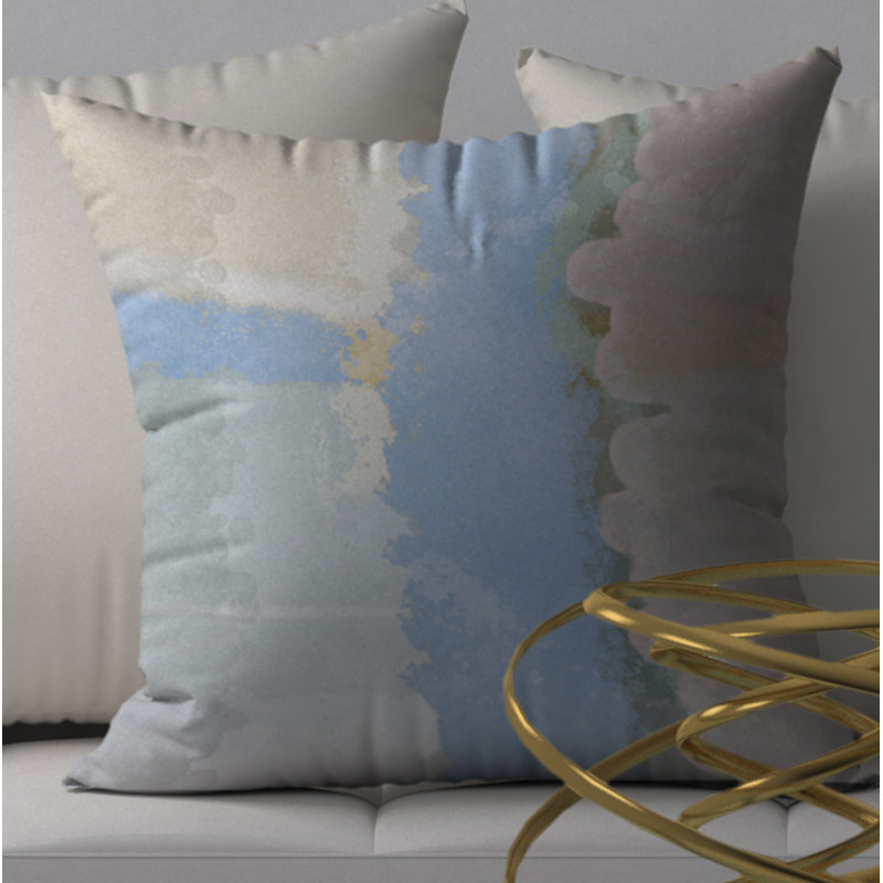 Housse de coussin décorative carrée diverse Wealth, 20 po X 20 po