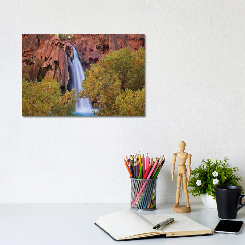 Havasu Falls, Grand Canyon, Arizona IV by Tim Fitzharris - Wrapped Canvas Print, 20.32 cm H x 30.48 cm W