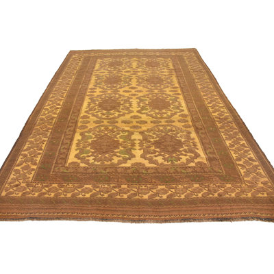 Earley One-of-a-Kind 6'6" X 8'8" New Age Wool Area Rug in Brown