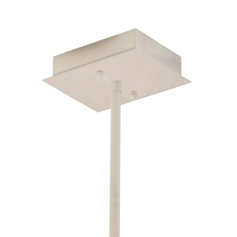 Trax 1 - Light LED Pendant, 76" H x 96" W x 6.5" D