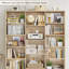 Grande bibliothèque en bois à 6 niveaux H 74 po x l 59 po Wakil-1364830500