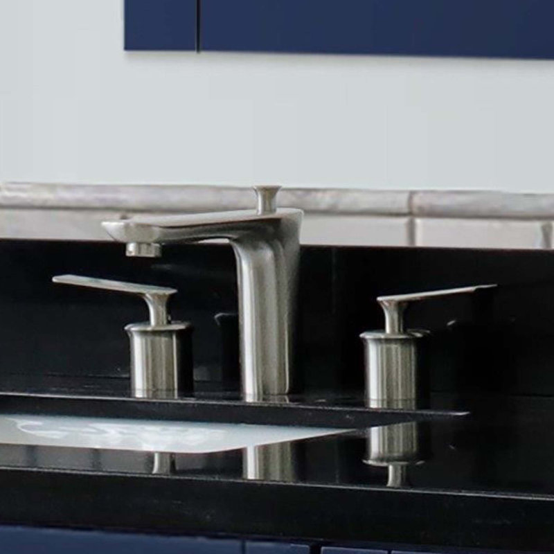 Lorraine Widespread 2-handle Bathroom Faucet with Drain Assembly