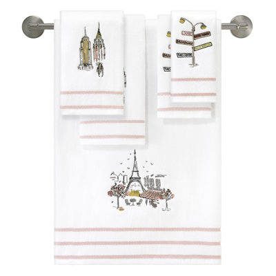 Nicole Miller City Girl 5-Piece Towel Set
