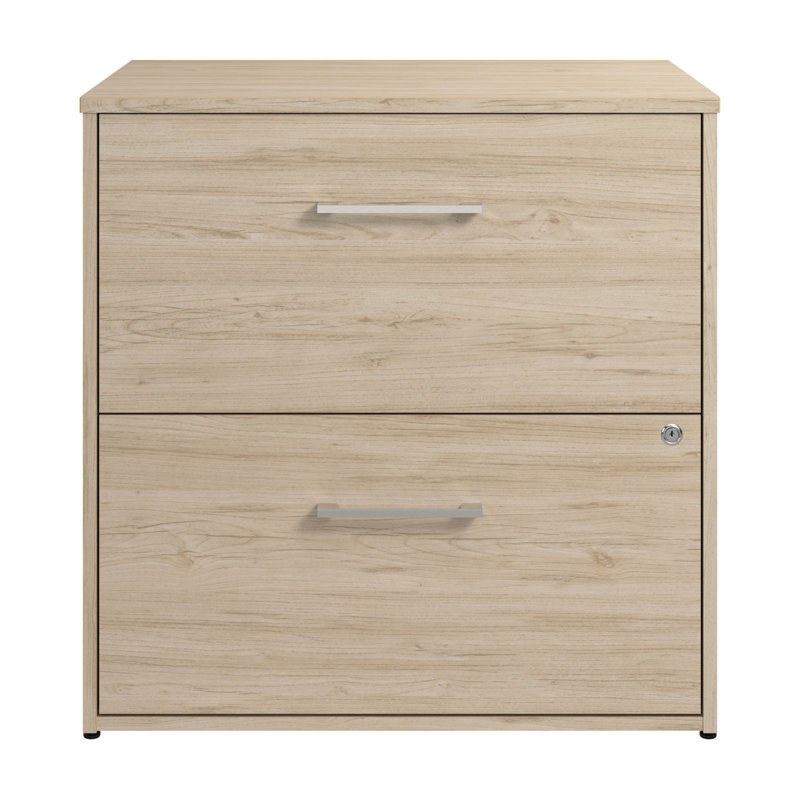 Hustle 30'' Wide 2 -Drawer File Cabinet, Natural Elm