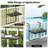 24'' Rectangular Adjustable Folding Table