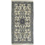Tapis unique en laine noué à la main de style années 2000 de 2 pi 2 po x 4 pi 4 po Bhavin