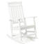 Chaise berçante d'extérieur en plastique Langsa-833341367