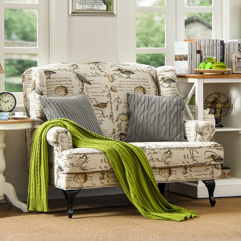 American Light Luxury Retro Sofa