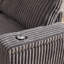 Canapé cylindrique en L 110 po Cylan-1887405047