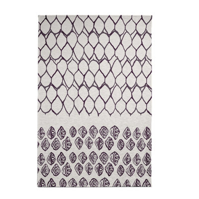 Chenille Geometric Indoor Rug