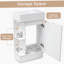 18.6" Bathroom Vanity With Sink, Cabinet With Door, Adjustable Paper Holder, Two-Tier Shelf, Left Or Right Orientation, Grey-1691963378