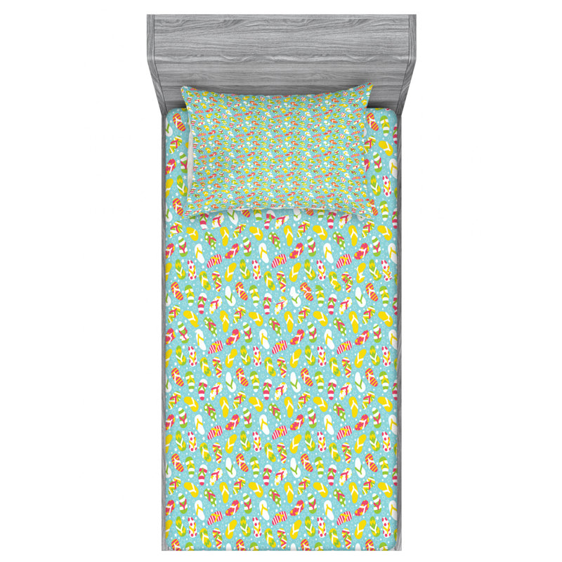 Microfiber Sheet Set, Twin XL Sheet Set with Fitted Sheet