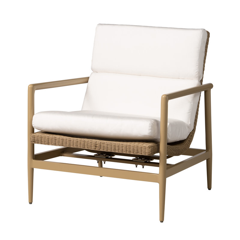 Outdoor Dining Armchair, Hickory