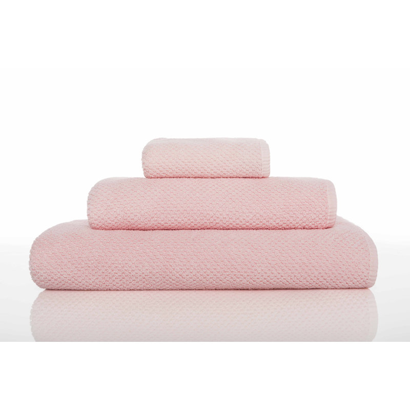 Bee Waffle 100% Cotton Waffle Towel, Medium, Pearl, Hand Towel 1-Pack