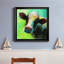 «Colorful Quirky Cow», peinture sur toile encadrée-971242680-971242682