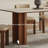 Cave Rock Plate Dining Table And Chair Combination 6 - Person Double Pedestal Dining Set-101961650