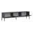 Modern Anthracite TV Stand, 71.0 x 17.7 x 11.8 inches | 100% Melamine Coated Particle Board, Thickness: 0.7 inches | Wall-Mountable, Industrial Design | Perfect for Living Room & Entertainment Spaces, Stylish & Functional-114228229