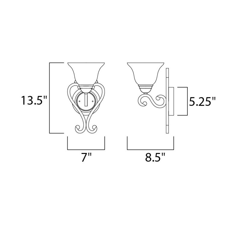 Armed Sconce
