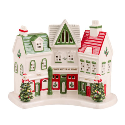 Village de sapins de Noël Spode