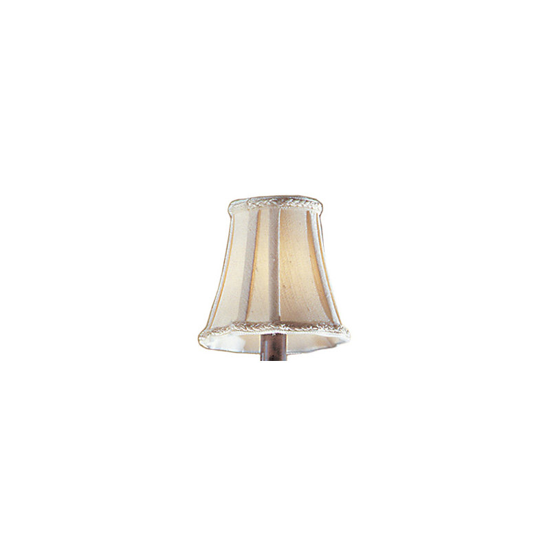Abat-jour cloche en tissu 6 po