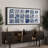 Abstract Botanical " Blue Botanical Elegant Floral Rustic Retro Art Decor Extra Large Artwork Pictures "-98041924-111665102