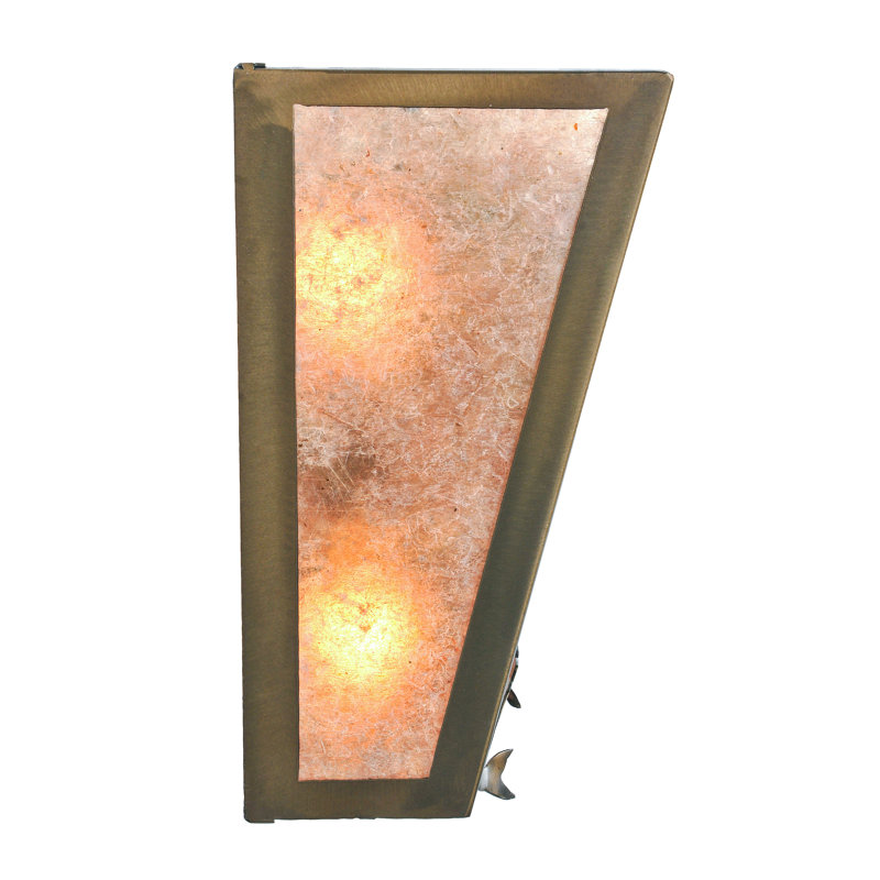 2 - Light Flush Mounted Sconce