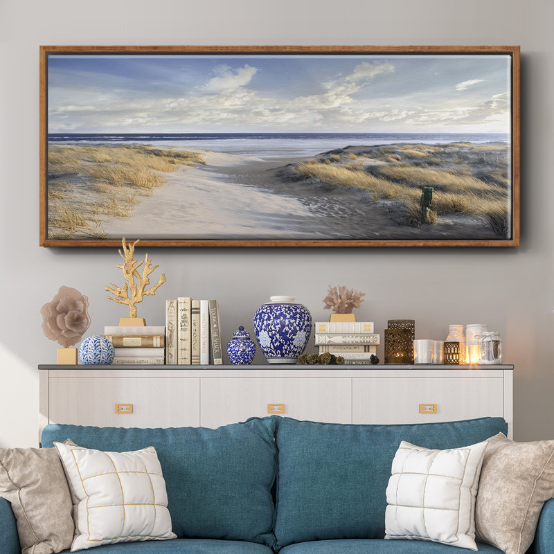 Aisle Marker- Framed Canvas