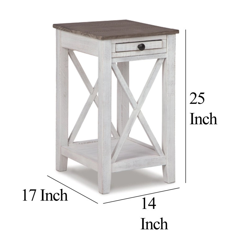 Anaaya End Table with Storage