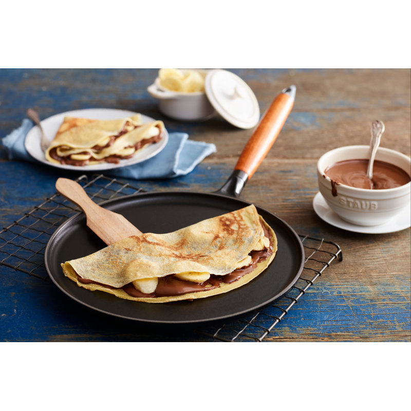 STAUB Cast Iron Pancake Pan, 28 cm, 28cm