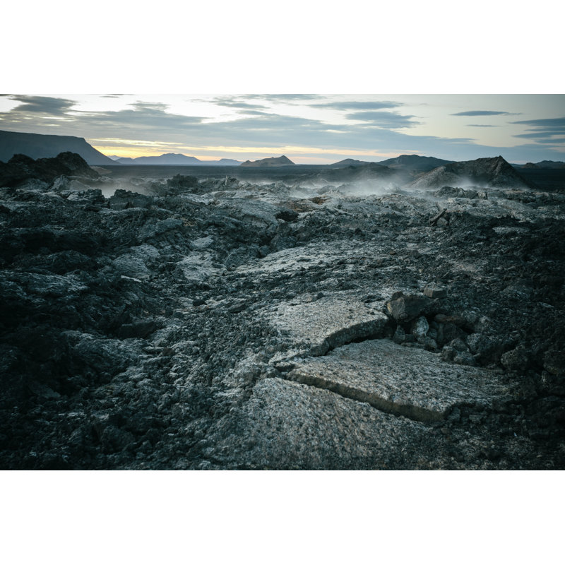 Lava Fieldleirhnjºkur Islande par Urbancow, H 20 po x l 30 po