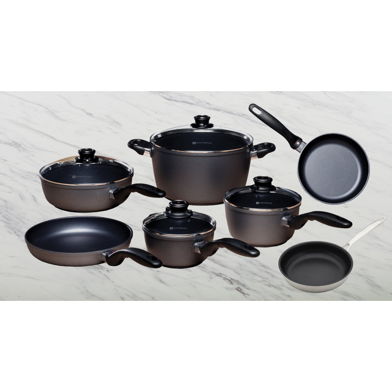 10 - Piece Non-Stick Aluminum Cookware Set