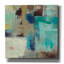 «Teal and Aqua Reflections 3» par Silvia Vassileva, art mural sur toile-2085160340
