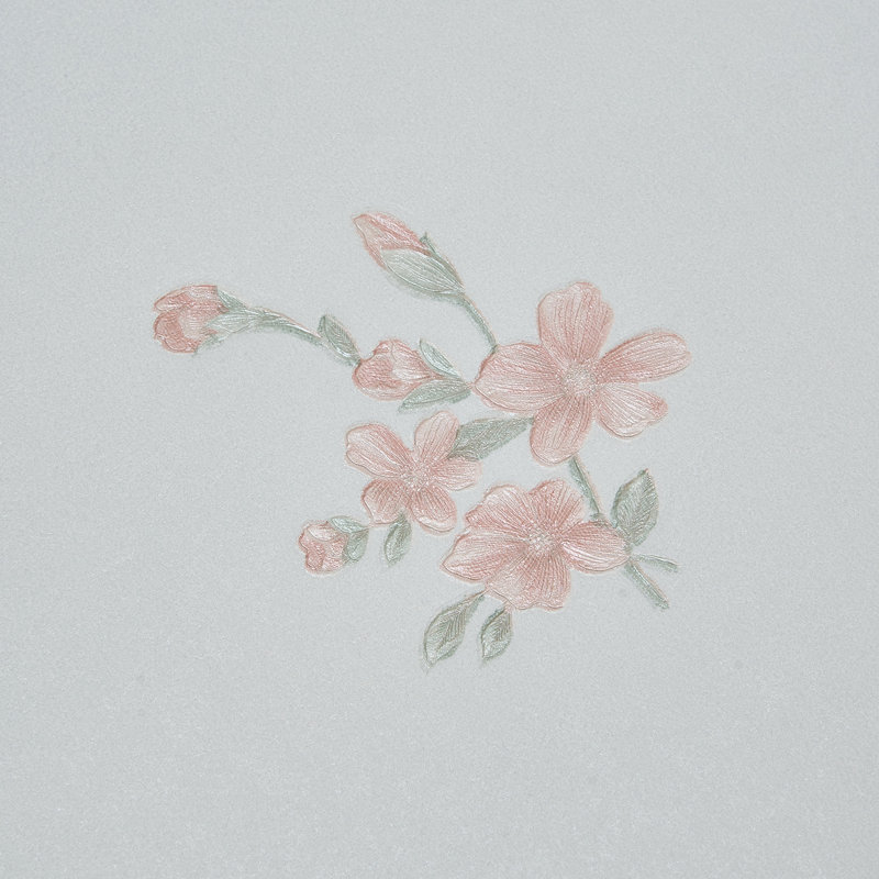 Non-Pasted Non-Woven 3D Embossed Wallpaper Roll