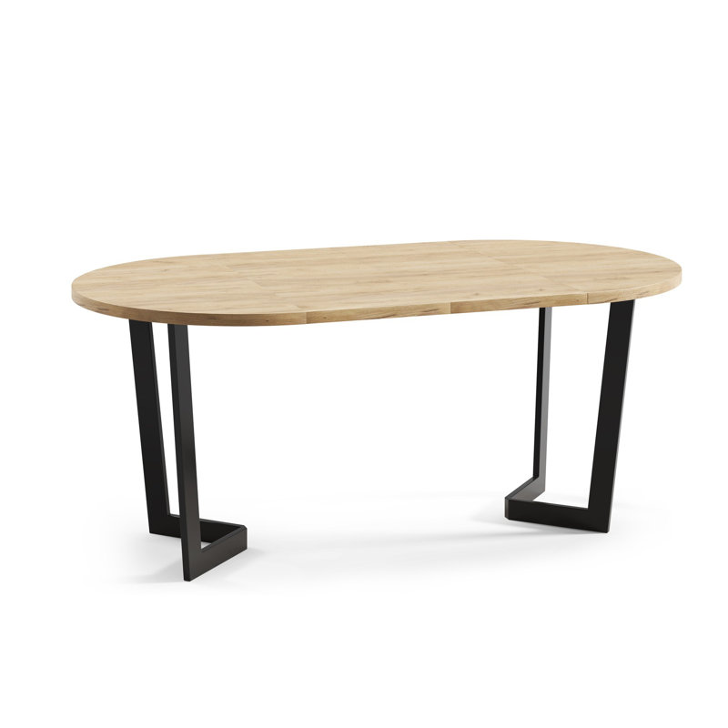 Adelard Round 140Cm Dining Table, 76cm H x 90cm L x 90cm W