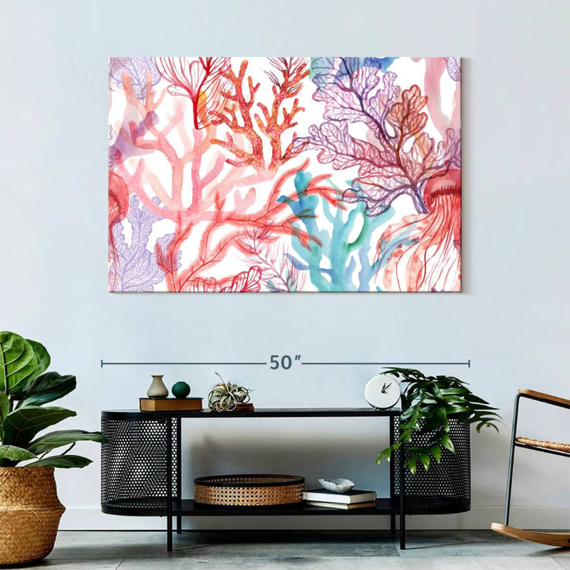 Corals, 32" H x 48" W
