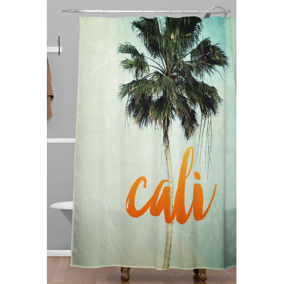 Rideau de douche simple en polyester Darina