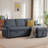 78.94" Upholstered Sleeper Sofa-1002387115